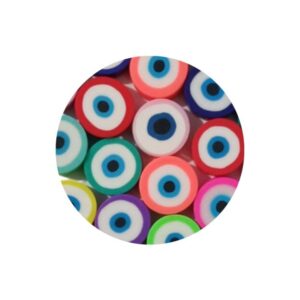 CONTAS FIMO OLHO GREGO LDD-1906 500UN