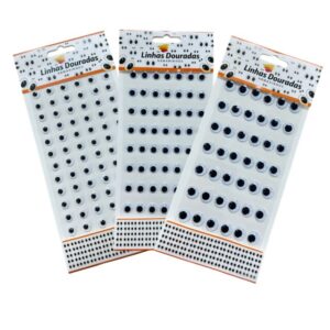 CARTELA ADESIVA OLHO MOVEL LDD-83 10UN