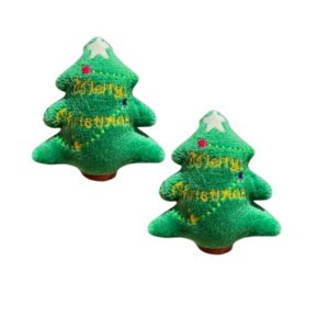 APLIQUE NATAL PELUCIA ARVORE LDD-1013 10UN