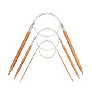 AGULHA CIRCULAR BAMBU 5UN LDD-148 (80CM)